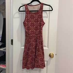 Hollister red dress
